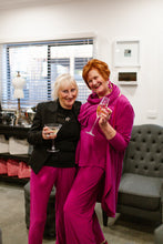 Load image into Gallery viewer, AQUILA Wide Leg Pant in Magenta Allure