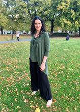 Load image into Gallery viewer, AMARIS Longline Jacket in Olive Allure