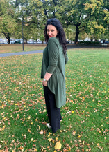 Load image into Gallery viewer, AMARIS Longline Jacket in Olive Allure