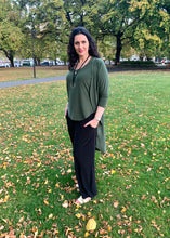 Load image into Gallery viewer, AMARIS Longline Jacket in Olive Allure