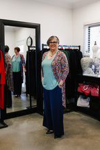 Load image into Gallery viewer, LUCIA Shaped Top in Mint Jersey