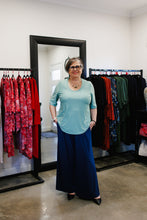 Load image into Gallery viewer, LUCIA Shaped Top in Mint Jersey