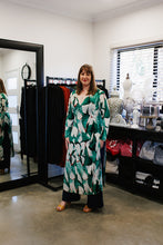 Load image into Gallery viewer, ALEXIS Crossover with Side Splits in Green Goddess