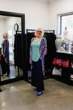 Load image into Gallery viewer, AMARIS Longline Jacket in River Reeds Allure