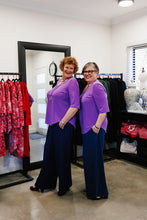 Load image into Gallery viewer, LUCIA Shaped Top in Bright Lavender Allure