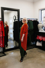 Load image into Gallery viewer, AMARIS Longline Jacket in Rust Allure