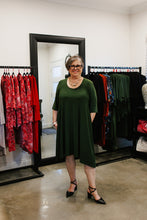 Load image into Gallery viewer, ANASTASIA Dress in Olive Allure