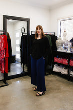 Load image into Gallery viewer, LUCIA Shaped Top in Black Allure