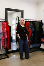 Load image into Gallery viewer, LUCIA Shaped Top in Black Diamond