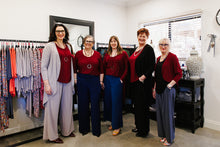 Load image into Gallery viewer, LUCIA Shaped Top in Wine Allure