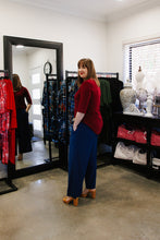 Load image into Gallery viewer, LUCIA Shaped Top in Wine Allure