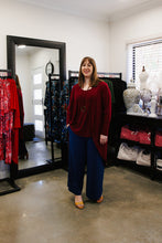 Load image into Gallery viewer, AMARIS Longline Jacket in Wine Allure