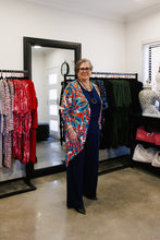 Load image into Gallery viewer, AQUILA Wide Leg Pant in Navy Allure