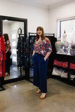 Load image into Gallery viewer, AQUILA Wide Leg Pant in Ocean Allure