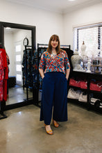 Load image into Gallery viewer, LUCIA Shaped Top in Burst of Life