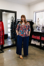Load image into Gallery viewer, LUCIA Shaped Top in Burst of Life