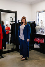 Load image into Gallery viewer, AMARIS Longline Jacket in Ocean Allure