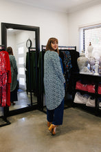 Load image into Gallery viewer, AMARIS Longline Jacket in Green Petals