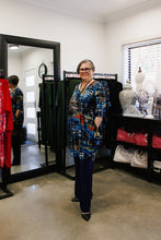 Load image into Gallery viewer, AQUILA Wide Leg Pant in Navy Allure