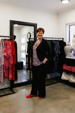 Load image into Gallery viewer, AQUILA Wide Leg Pant in Black Allure