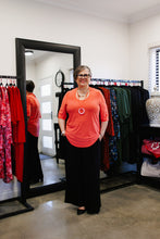 Load image into Gallery viewer, LUCIA Shaped Top in Coral Allure