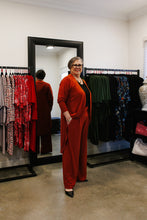 Load image into Gallery viewer, AQUILA Wide Leg Pant in Rust Allure