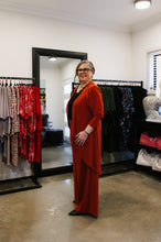Load image into Gallery viewer, AMARIS Longline Jacket in Rust Allure