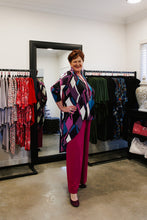 Load image into Gallery viewer, LUCIA Shaped Top in Diamond Diva