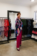 Load image into Gallery viewer, AMARIS Longline Jacket in Diamond Diva