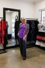 Load image into Gallery viewer, LUCIA Shaped Top in Bright Lavender Allure