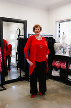 Load image into Gallery viewer, AMARIS Longline Jacket in Red Allure