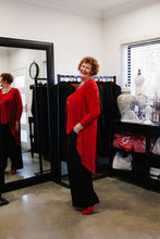 Load image into Gallery viewer, AMARIS Longline Jacket in Red Allure