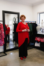 Load image into Gallery viewer, AMARIS Longline Jacket in Red Allure