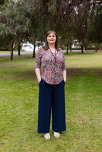 Load image into Gallery viewer, LUCIA Shaped Top in Paisley Allure