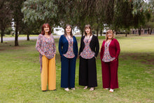 Load image into Gallery viewer, AMARIS Longline Jacket in Paisley Allure