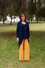 Load image into Gallery viewer, LUCIA Shaped Top in Navy Allure