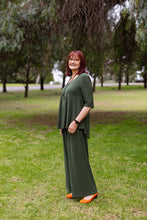 Load image into Gallery viewer, LULU Swing Top in Olive Allure