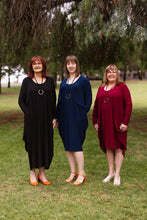 Load image into Gallery viewer, AMARIS Longline Jacket in Wine Allure