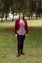 Load image into Gallery viewer, LUCIA Shaped Top in Paisley