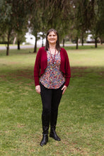 Load image into Gallery viewer, LUCIA Shaped Top in Paisley Allure