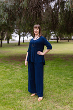 Load image into Gallery viewer, LULU Swing Top in Navy Allure