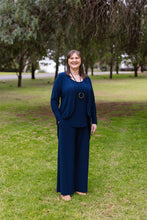 Load image into Gallery viewer, AMARA Midline Jacket in Navy Allure