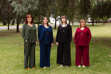 Load image into Gallery viewer, AMARIS Longline Jacket in Wine Allure