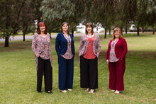 Load image into Gallery viewer, AMARIS Longline Jacket in Paisley Allure