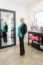 Load image into Gallery viewer, AMALI Waistline Jacket in Black Allure