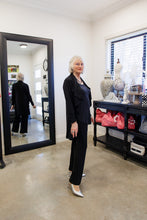 Load image into Gallery viewer, AQUIEL Straight Leg Pant in Black Allure