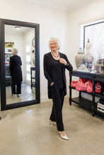 Load image into Gallery viewer, AQUIEL Straight Leg Pant in Black Allure