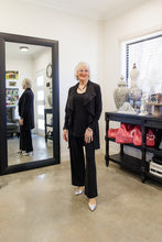 Load image into Gallery viewer, AURIEL Petite Cascade Jacket in Black Allure