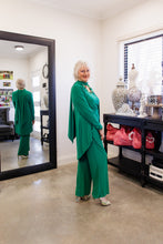 Load image into Gallery viewer, AQUIEL Straight Leg Pant in Emerald Allure