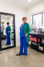 Load image into Gallery viewer, AQUILA Wide Leg Pant in Azure Allure
